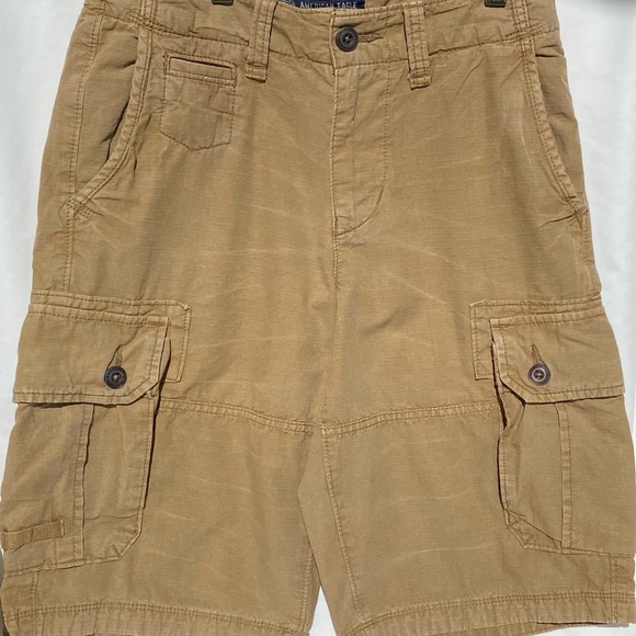 Pre -Owned Gently Worn American Eagle Outfitters Longboard Cargo Men 26 Mustard - Picture 2 of 9